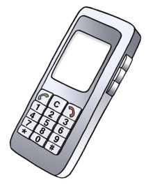 Leichte Sprache: Mobil-Telefon